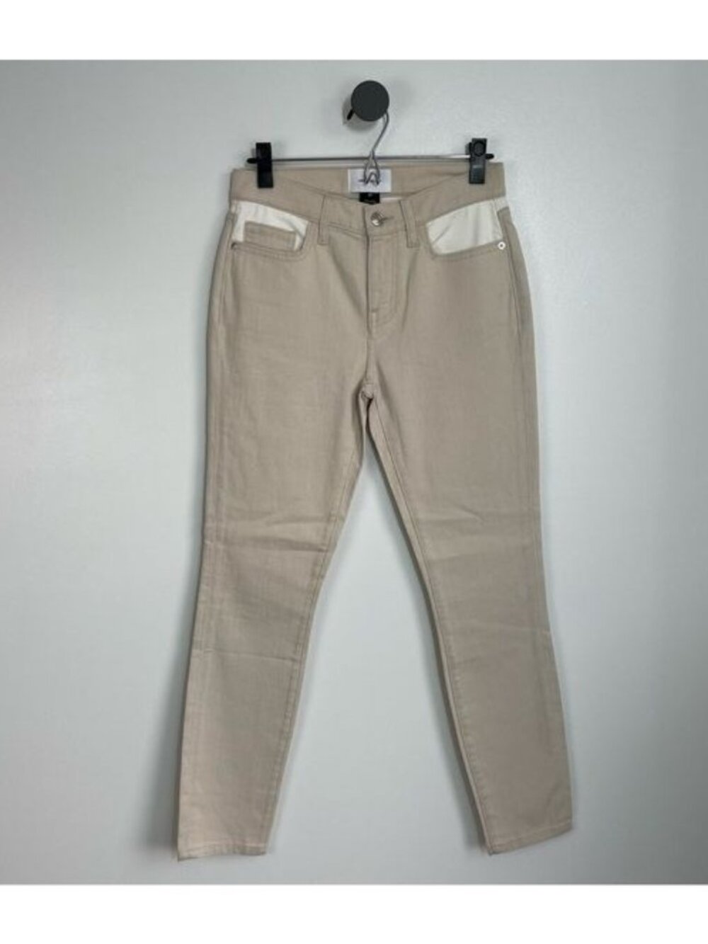 CURRENT ELLIOTT The Original Stiletto in Oatmeal White - 27